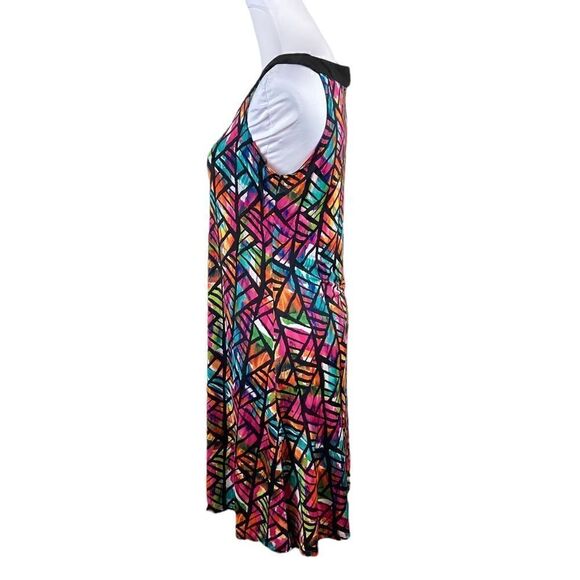 Soft Works Multicolor Sleeveless Dress, Size S, NWT - Picture 3 of 9